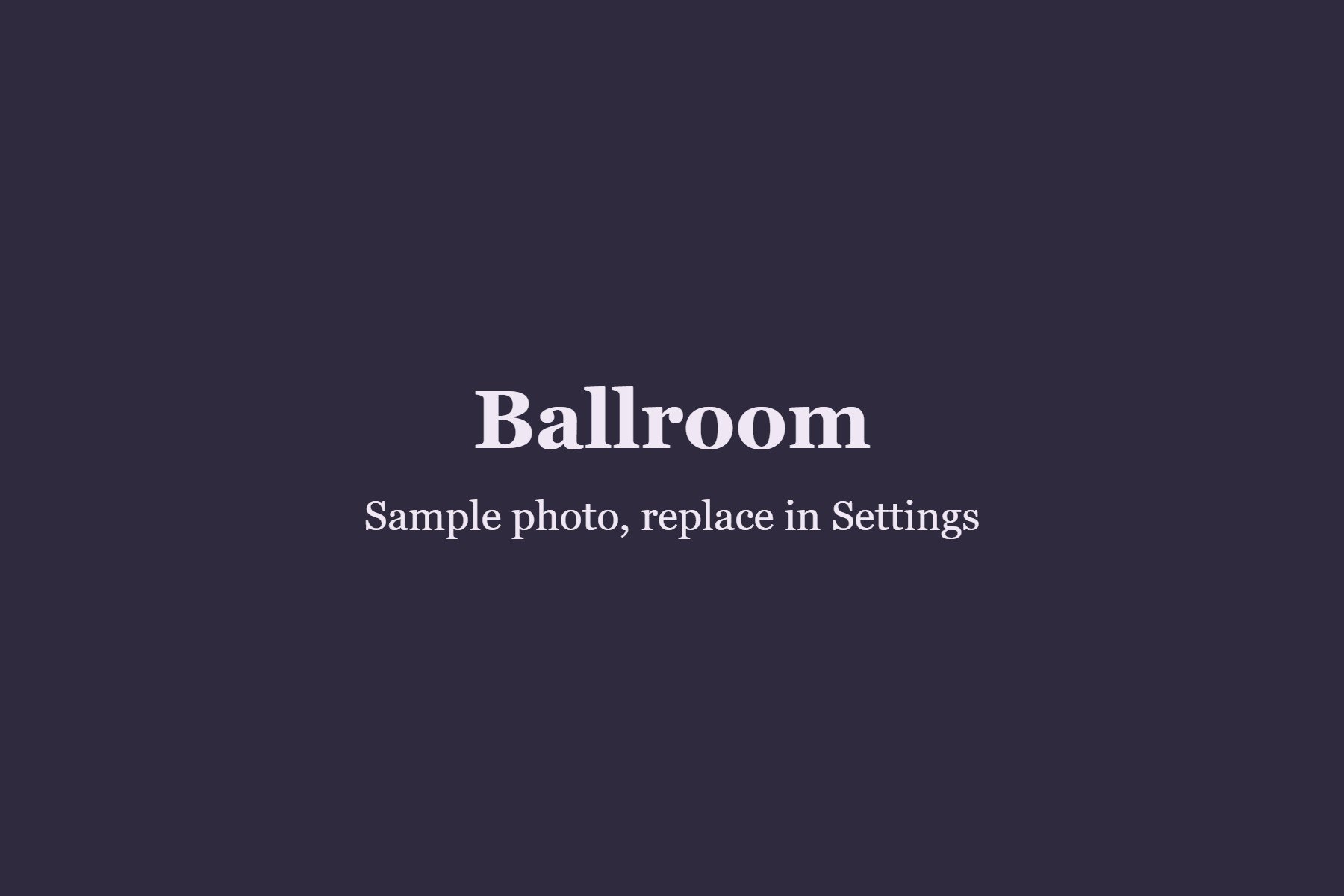 Ballroom